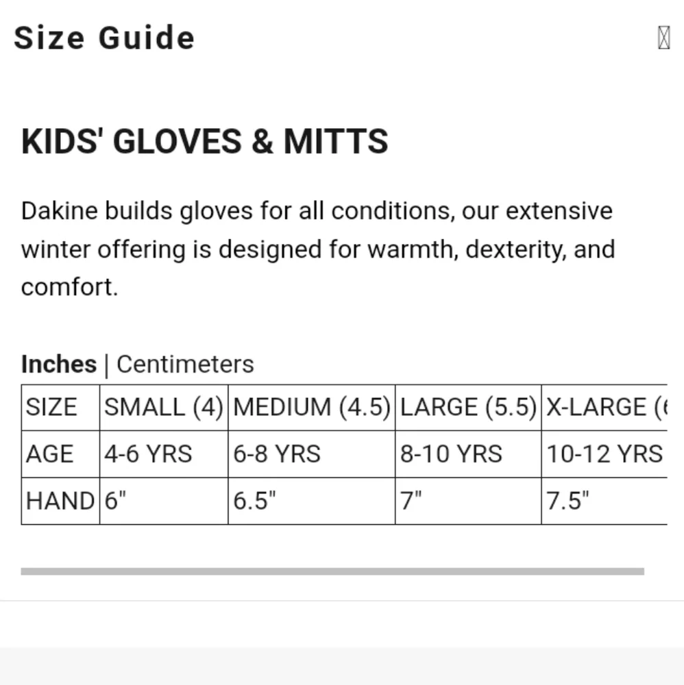 DAKINE TRACKER JUNIOR MIT MITTEN GLOVES SNOW MED WINTER WARM SNOWBOARDING SKI